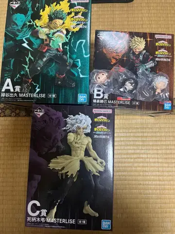 제일복권 히로아카 피규어 A B C 쵸코놋코