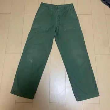 60년대 미군 베이커 팬츠 코튼 실물 빈티지