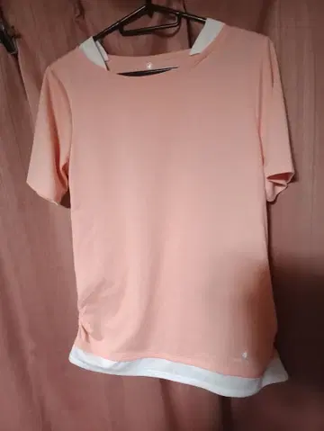 BODY GLOVE 바디그로브 핑크 반팔 스포츠 원단 티셔츠 M