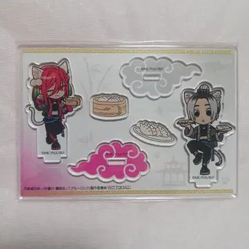 블루 록 치기리 효마 & 아가마루 긴 난자타운 A상 아크릴 스탠드