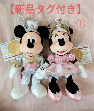 [ 새상품 ] 사진 1 미키 미니 인형 배지 비리브 디즈니씨