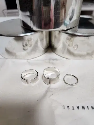 DAN TOMIMATSU / 반지 3개