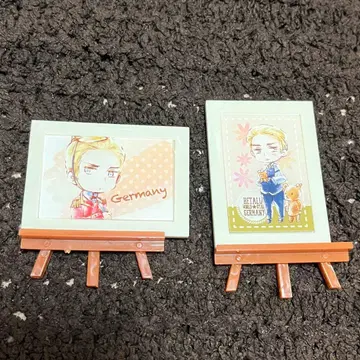 헤타리아 Ani-Art 미니 캔버스 아크릴 스탠드 독일 세트
