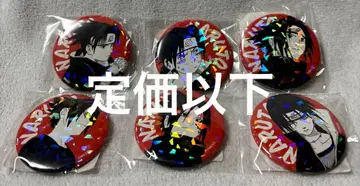 [ 10601 ] NARUTO 올스타 캔뱃지 사스케 이타치 6개 세트