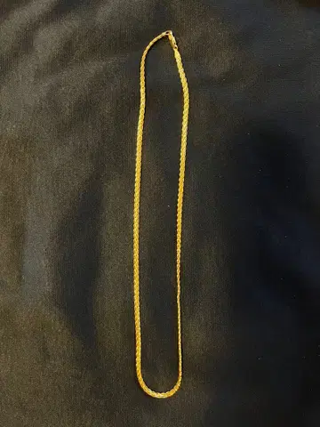 이탈리아제 750 각인 목걸이