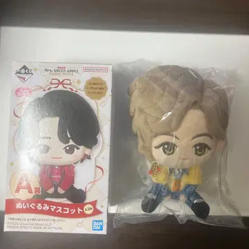 Mr. GREEN APPLE 봉제 인형 마스코트 A상