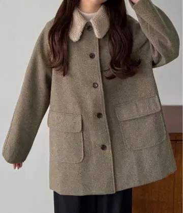 callautia 보아 코트 겨울 상품 하자품 [ R712183 ]