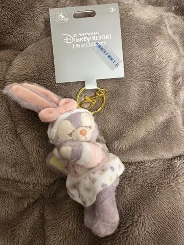 상하이 디즈니랜드 봉제 인형 키체인 스텔라 루 파자마