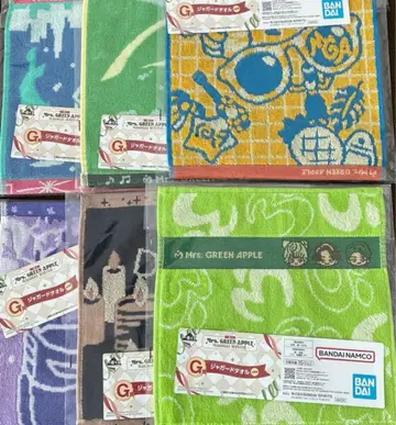 미세스 그린애플 제일복권 G상 자카드 타월 컴프 6종