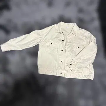 Lee 화이트 데님 자켓