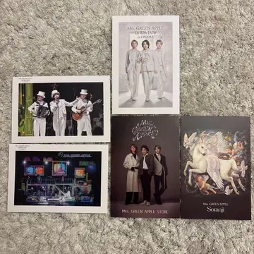 Mrs. GREEN APPLE 엽서 묶음 판매
