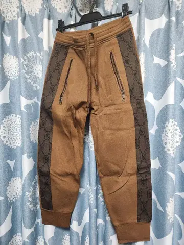 닐 바렛 브라운 조거 팬츠