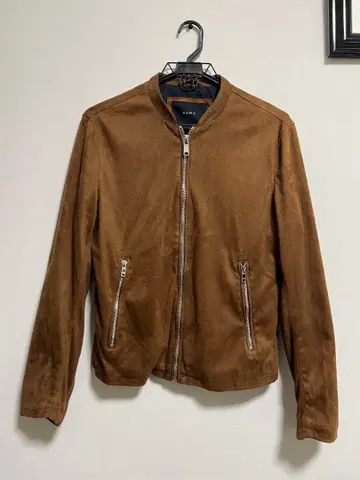 ZARA 브라운 집업 자켓