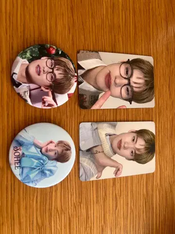 SOHEE 캔뱃지 4종 세트