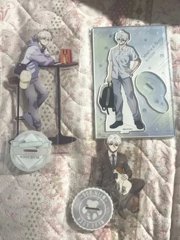 블루 록 나기 세이시로 아크릴 스탠드 3점 세트 미개봉 새상품