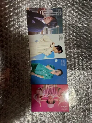 포토카드 오오모리 모토키 4장 세트