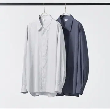 UNIQLO U / 드레이프 셔츠 스트라이프