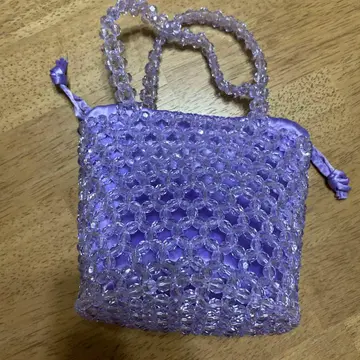 ZAPA 퍼플 비즈 파티 백