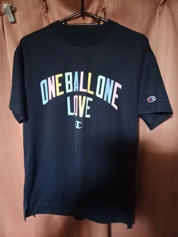 Champion 챔피온 ONE BALL ONE LOVE 스포츠 원단 T