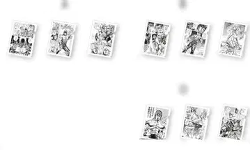 세가 럭키 쿠지 북두의 권 H상 클리어 파일 3종 세트 미개봉품