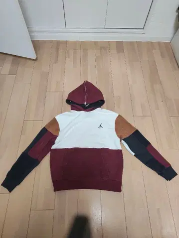 Jordan 후드티 패치워크 디자인