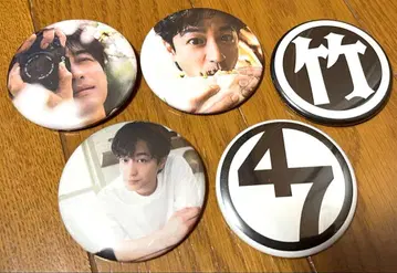 타케자이 테루노스케 랜덤 캔뱃지 5종