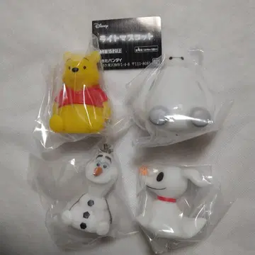 디즈니 라이트 마스코트 전 4종 세트