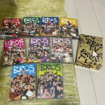 후쿠야마 마사히로 BROS. TV DVD 세트 9개 박스 포함
