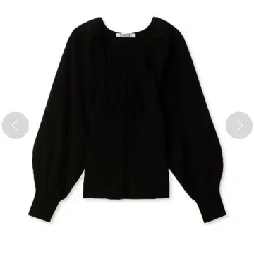 snidel 레이스업 디자인 니트 풀오버