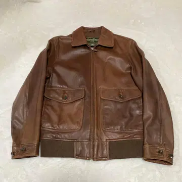 Eddie Bauer 천연 가죽 브라운 자켓 S 사이즈