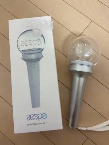 aespa 공식 응원봉 카리나 응원봉 액세서리 포함 박스 포함