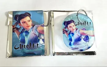 스트리트 파이터 6 목욕탕 락커 키풍 아크릴 키링 캔뱃지 춘리