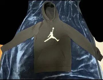 조던 블랙 후드티 점프맨