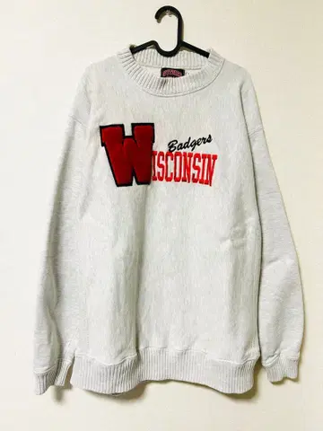 90s Wisconsin Badgers NutmegMills 맨투맨