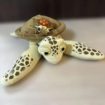 도쿄 디즈니 리조트 파인딩 니모 크러쉬 봉제 인형