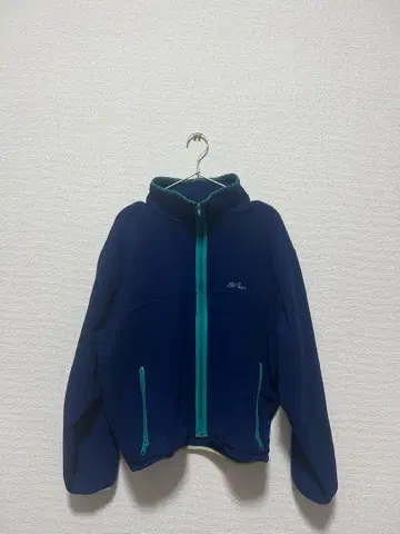 1980s L.L.Bean 풀 집업 플리스 자켓