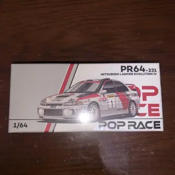 팝 레이스 1/64 미쓰비시 랜서 에볼루션 IV 사파리 랠리 케냐