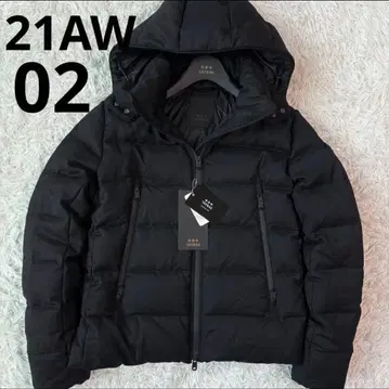 AGORDO 블랙 다운 자켓 2 사이즈