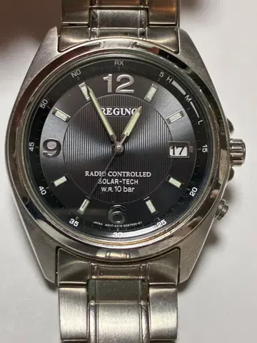 시티즌 레그노 REGUNO 라디오 컨트롤 남성용 손목시계