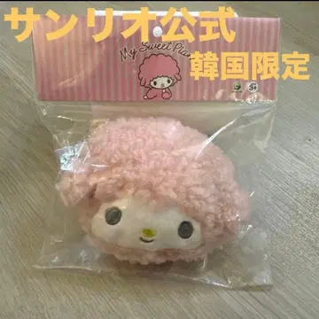 한국 한정판 레어 산리오 피아노 파우치 키링 공식 키링