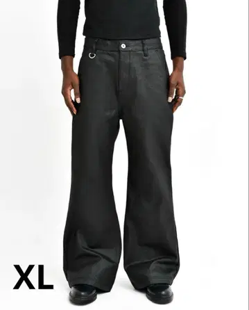 asapmode 스택 오일 코팅 팬츠 XL