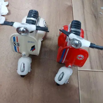 미니어처 스쿠터 2대 세트