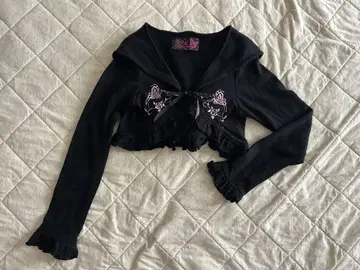 h.NAOTO 에이치 나오토 볼레로 가디건 니트