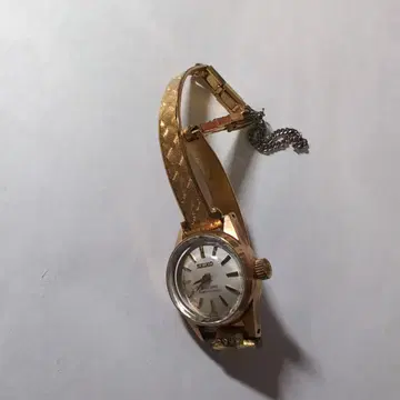 Seiko 골드 아날로그 시계