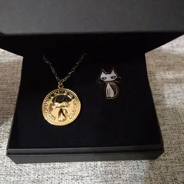 블랙 미사 후라노 2018 목걸이 & 귀걸이 세트