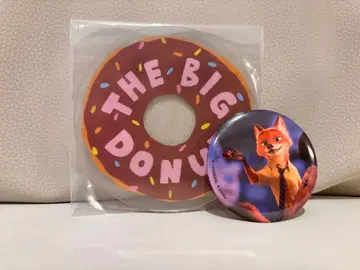 닉 와일드 캔뱃지 도넛 아크릴 주토피아