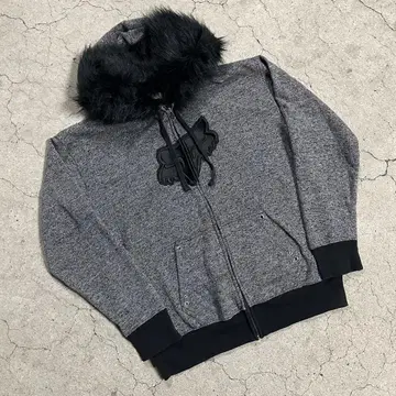 Fox Racing 퍼 지퍼 후드티