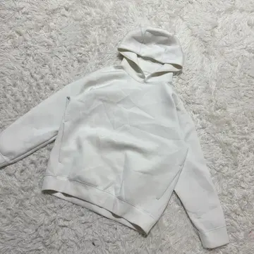 [ c6961 ] UNIQLO 에어리즘 후드티 남성용 화이트