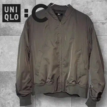 [ 새상품 동급 ] UNIQLO:C 보머 자켓 MA-1 올리브 L