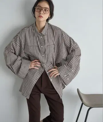 [택 포함 새상품] THE YOn 슈퍼 와이드 슬리브 루즈핏 셔츠